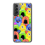 Monster Watercolor Art Galaxy S22 / S22 Plus Case