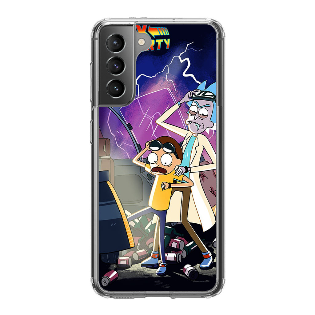Rick And Morty Back To The Future Galaxy S22 / S22 Plus Case