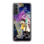 Rick And Morty Back To The Future Galaxy S22 / S22 Plus Case