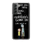 Rick And Morty Quotes Galaxy S22 / S22 Plus Case