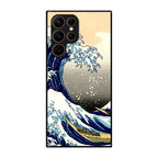 Artistic the Great Wave off Kanagawa Galaxy S22 Ultra 5G Case