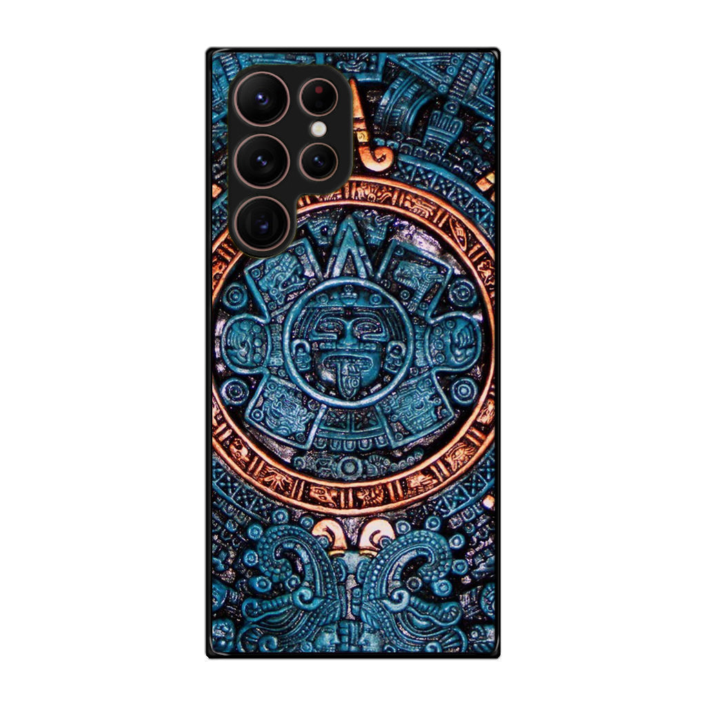 Aztec Calendar Galaxy S22 Ultra 5G Case