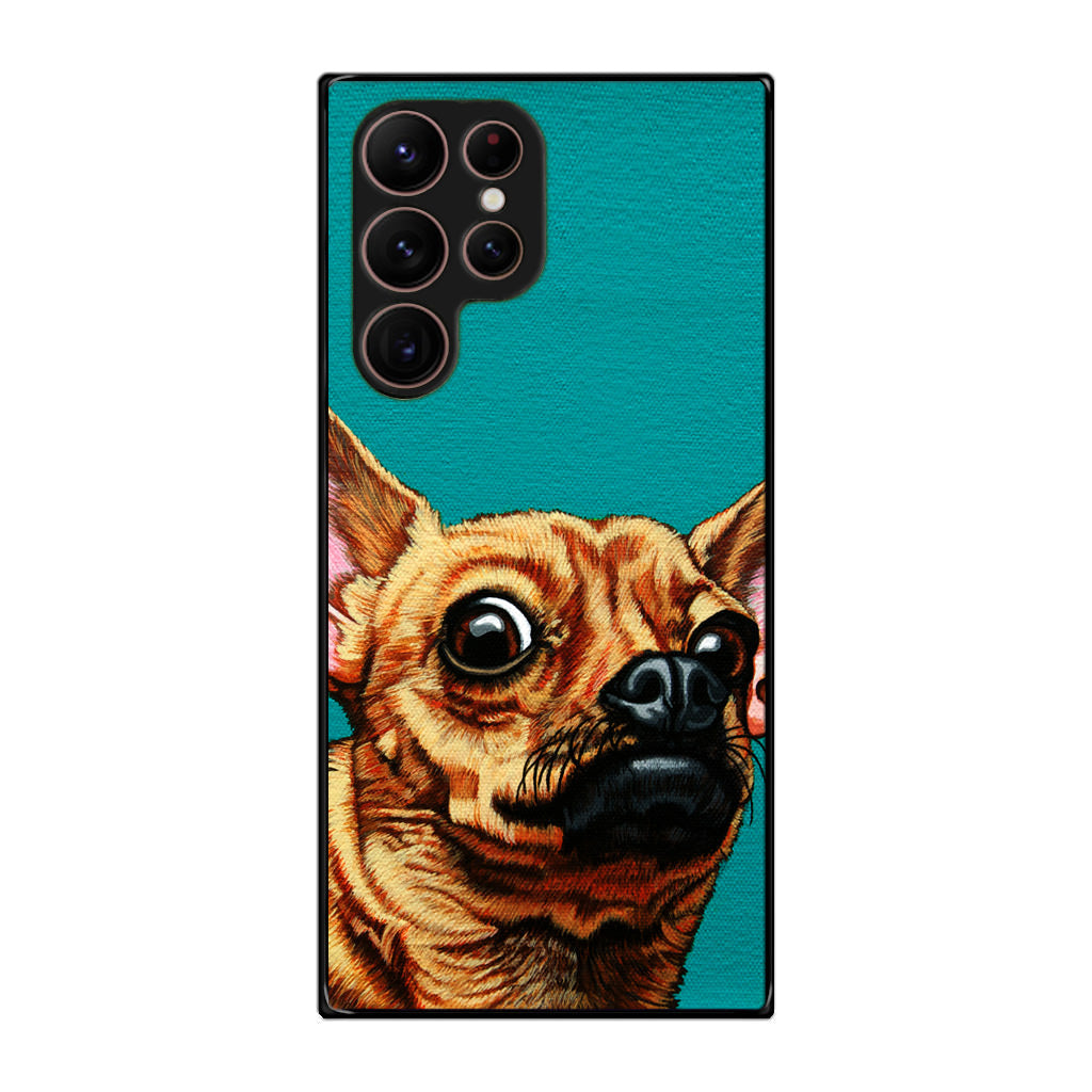 Chihuahua Art Galaxy S22 Ultra 5G Case