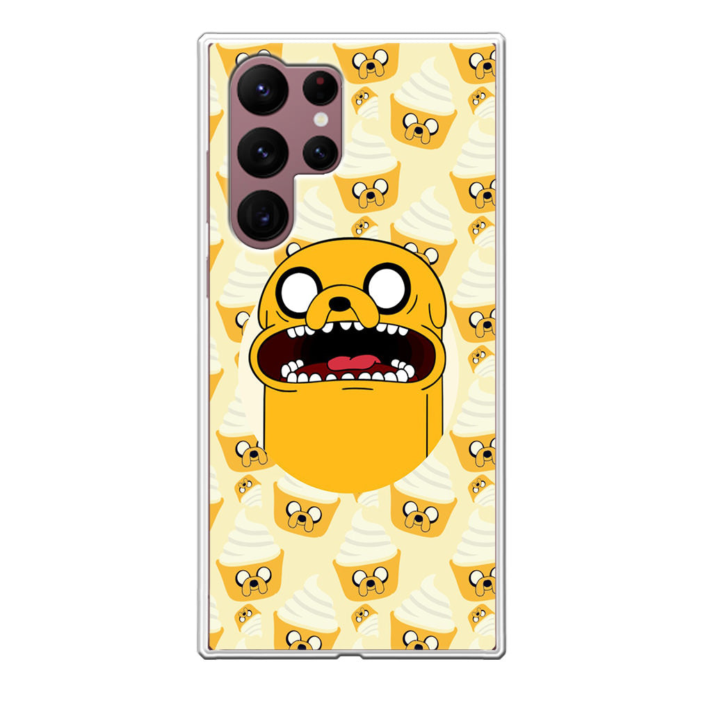 Hora de Advantura Cups Pattern Galaxy S22 Ultra 5G Case