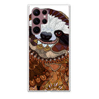 Sloth Ethnic Pattern Galaxy S22 Ultra 5G Case