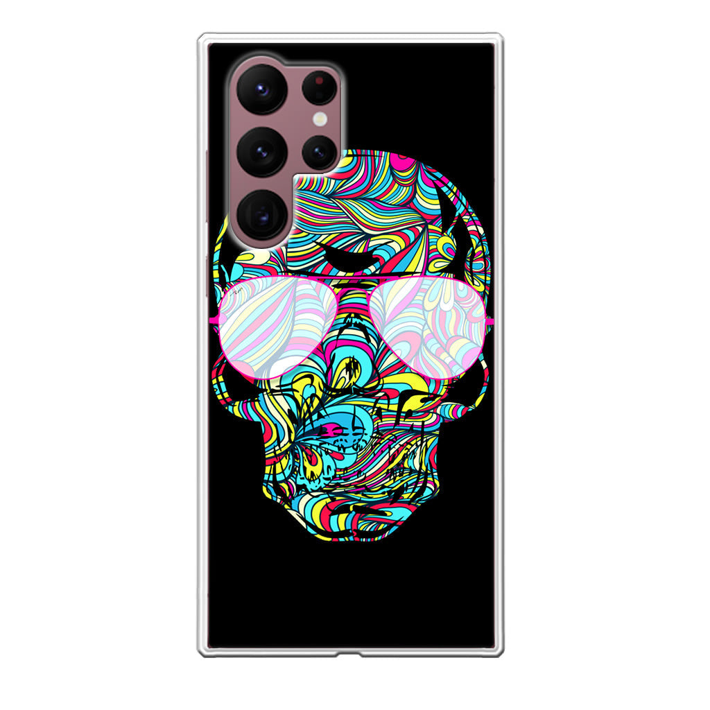 Stylish Skull Galaxy S22 Ultra 5G Case