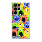 Monster Watercolor Art Galaxy S22 Ultra 5G Case