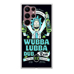Wubba Lubba Dub Rum Galaxy S22 Ultra 5G Case