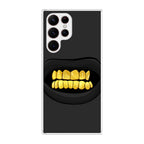 Gold Grillz Galaxy S22 Ultra 5G Case