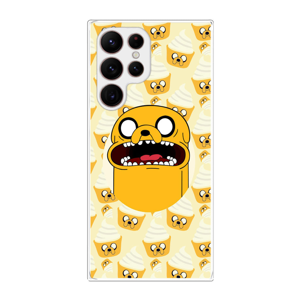 Hora de Advantura Cups Pattern Galaxy S22 Ultra 5G Case