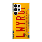 LWYRUP License Plate Galaxy S22 Ultra 5G Case