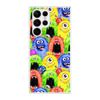 Monster Watercolor Art Galaxy S22 Ultra 5G Case