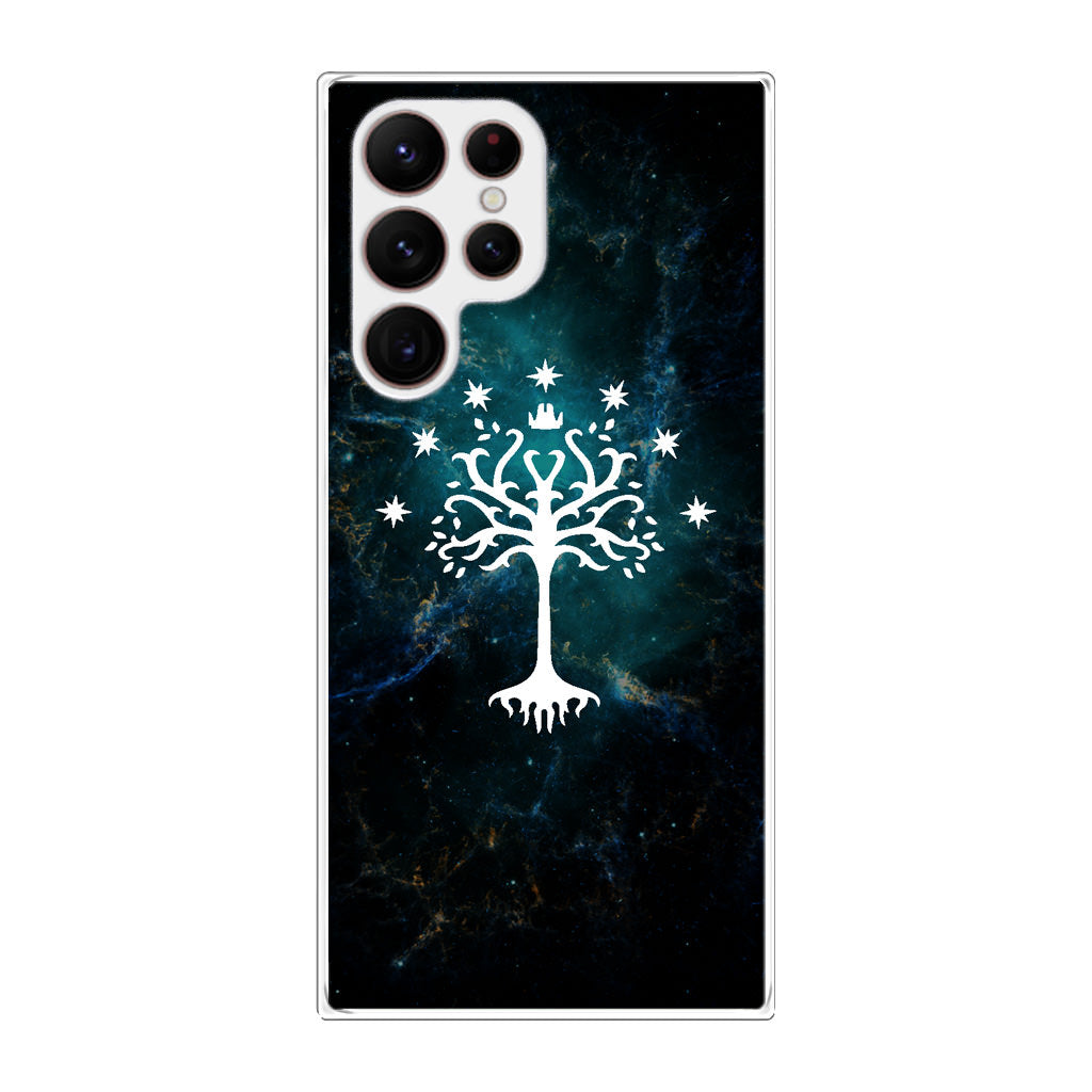 White Tree Of Gondor In Space Nebula Galaxy S22 Ultra 5G Case