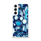 Abstract Art All Blue Galaxy S22 / S22 Plus Case