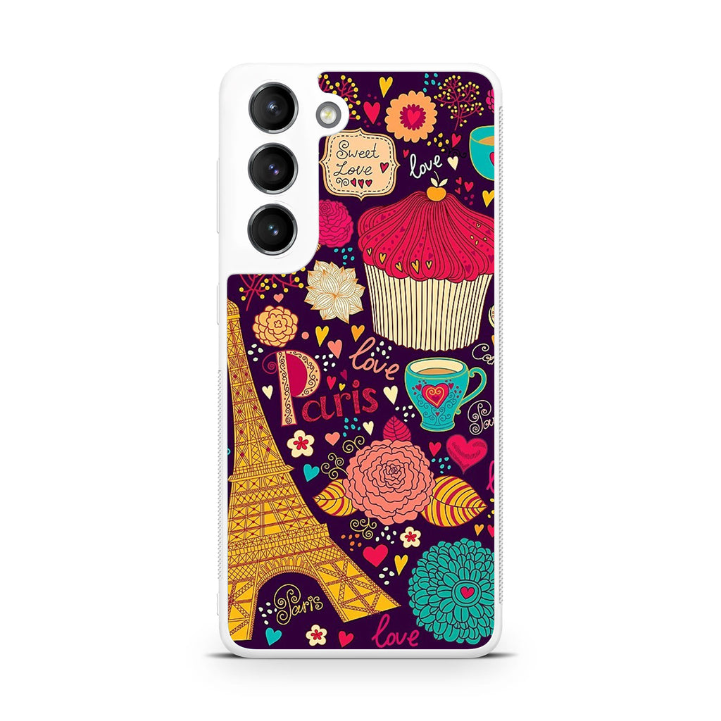 Vintage Love In Paris Galaxy S22 / S22 Plus Case