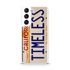 Back to the Future License Plate Timeless Galaxy S22 / S22 Plus Case