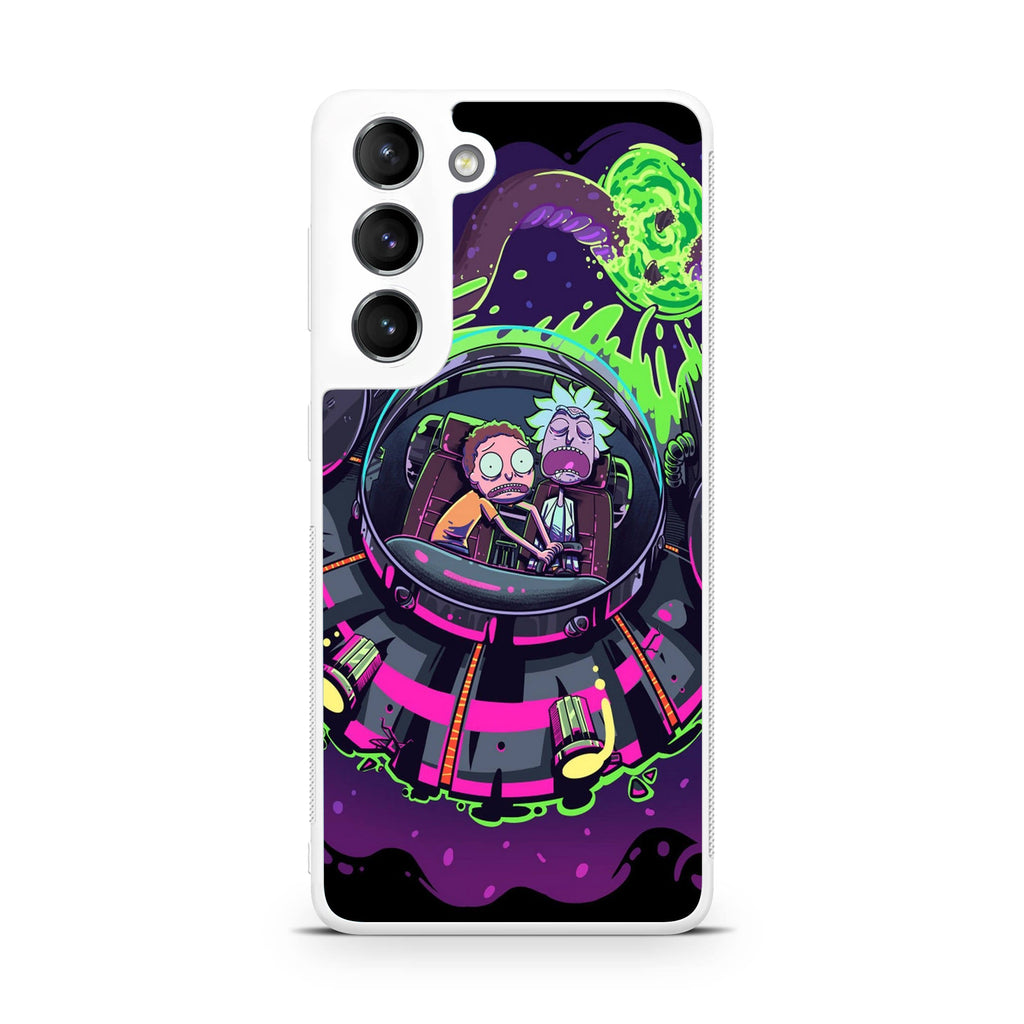 Rick And Morty Spaceship Galaxy S22 / S22 Plus Case