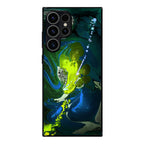 Abstract Green Blue Art Samsung Galaxy S23 Ultra Case