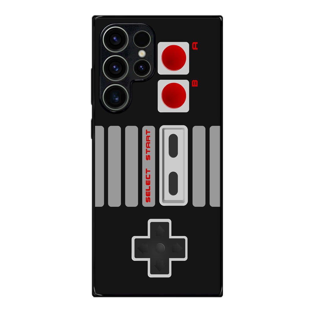 Black Console Controller Samsung Galaxy S23 Ultra Case
