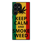 Keep Calm And Smoke Weed Samsung Galaxy S23 Ultra Case