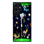 Rick And Morty Portal Fall Samsung Galaxy S23 Ultra Case