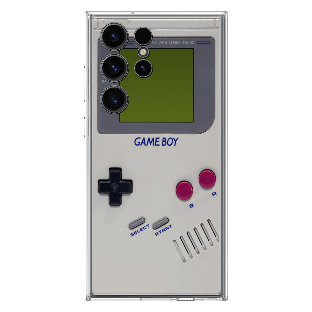 Game Boy Grey Model Samsung Galaxy S23 Ultra Case