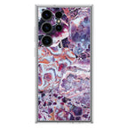 Purple Marble Samsung Galaxy S23 Ultra Case