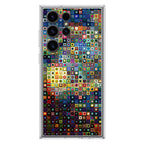 Starry Night Tiles Samsung Galaxy S23 Ultra Case