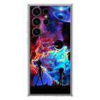 Rick And Morty Flat Galaxy Samsung Galaxy S23 Ultra Case