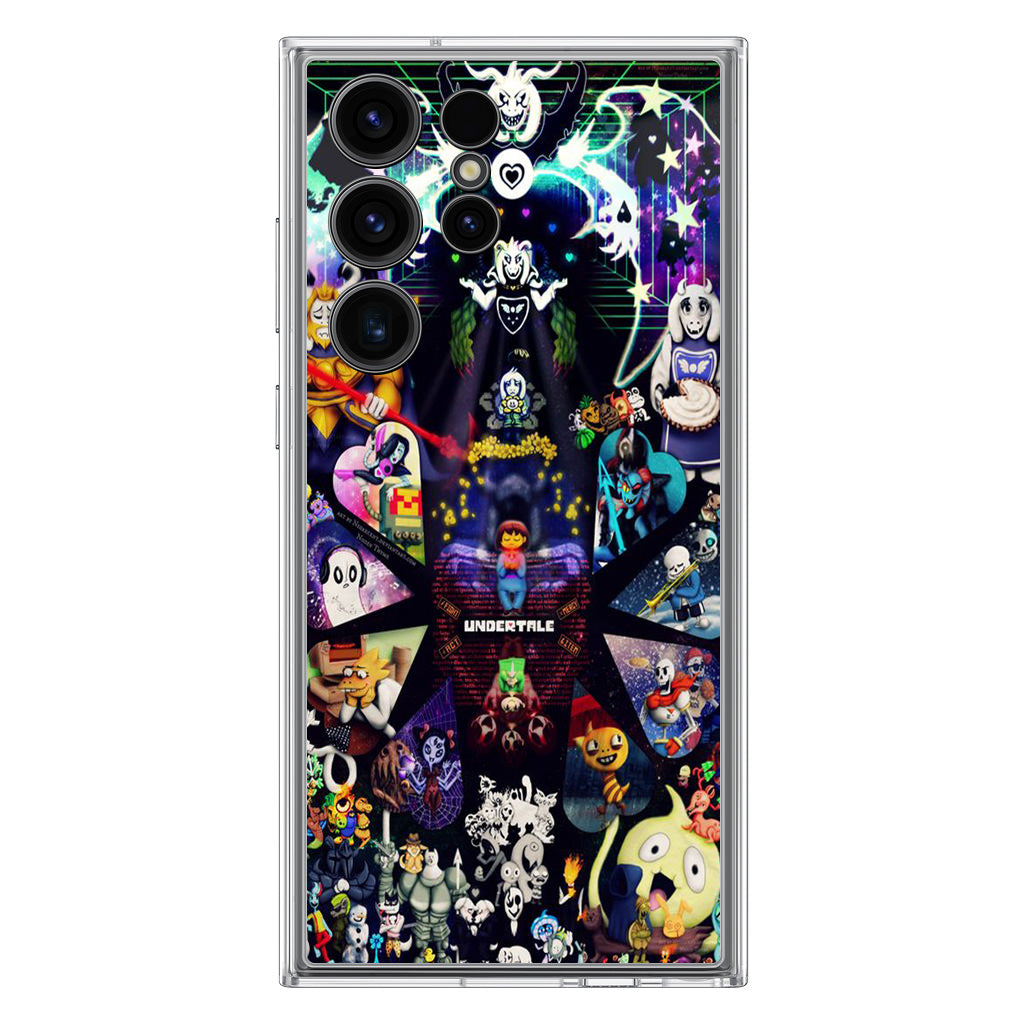 Undertale All Characters Samsung Galaxy S23 Ultra Case