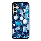 Abstract Art All Blue Samsung Galaxy S24 / S24 Plus Case