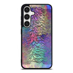 Joy Division Unknown Pleasures Colorful Samsung Galaxy S24 FE Case