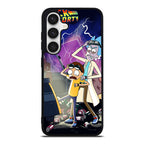 Rick And Morty Back To The Future Samsung Galaxy S24 FE Case
