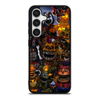 Five Nights at Freddy's Scary Characters Samsung Galaxy S24 FE Case