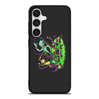 Rick And Morty Pass Through The Portal Samsung Galaxy S24 FE Case