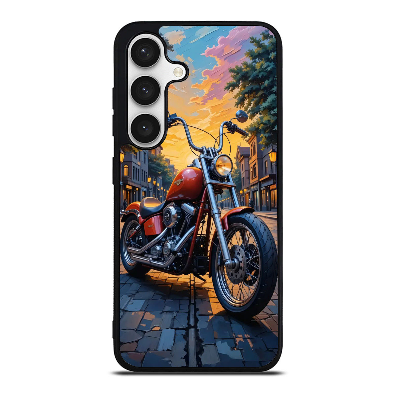 Sunset Thunder Ride Into the Glow Samsung Galaxy S24 / S24 Plus Case