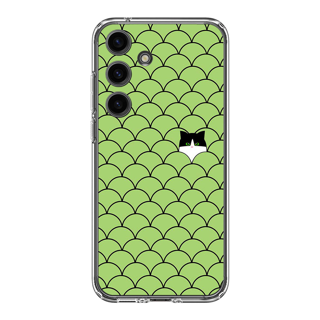 Cat Circles Samsung Galaxy S24 FE Case