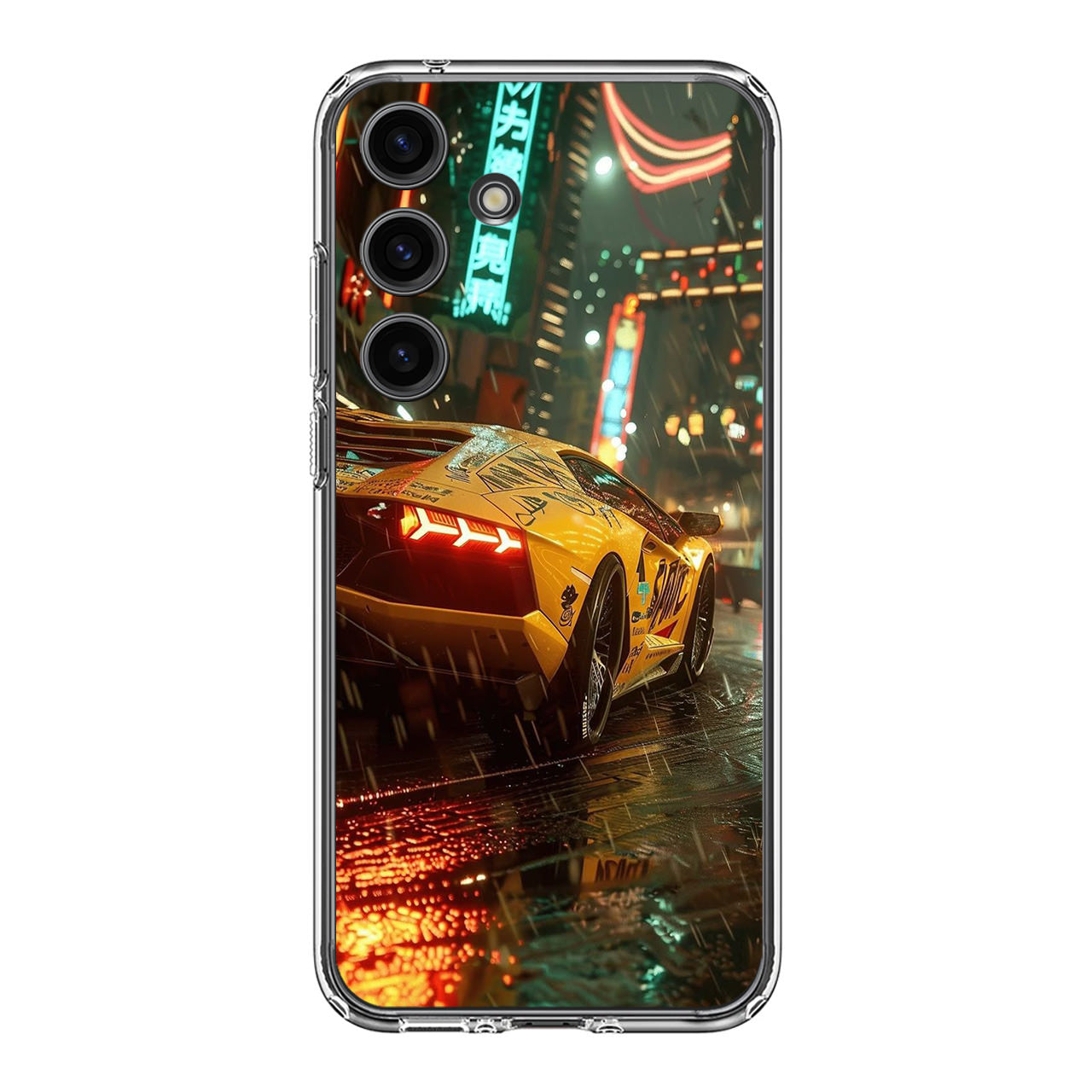 Night Drift Thunder Neon Streets Samsung Galaxy S24 / S24 Plus Case