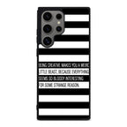 Being Creative Weird Samsung Galaxy S24 Ultra Case