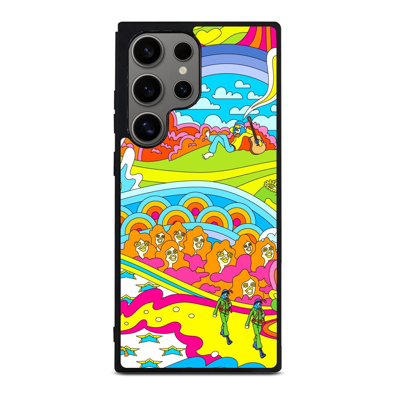 Colorful Doodle Samsung Galaxy S24 Ultra Case