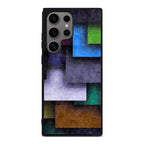 Colorful Rectangel Art Samsung Galaxy S24 Ultra Case