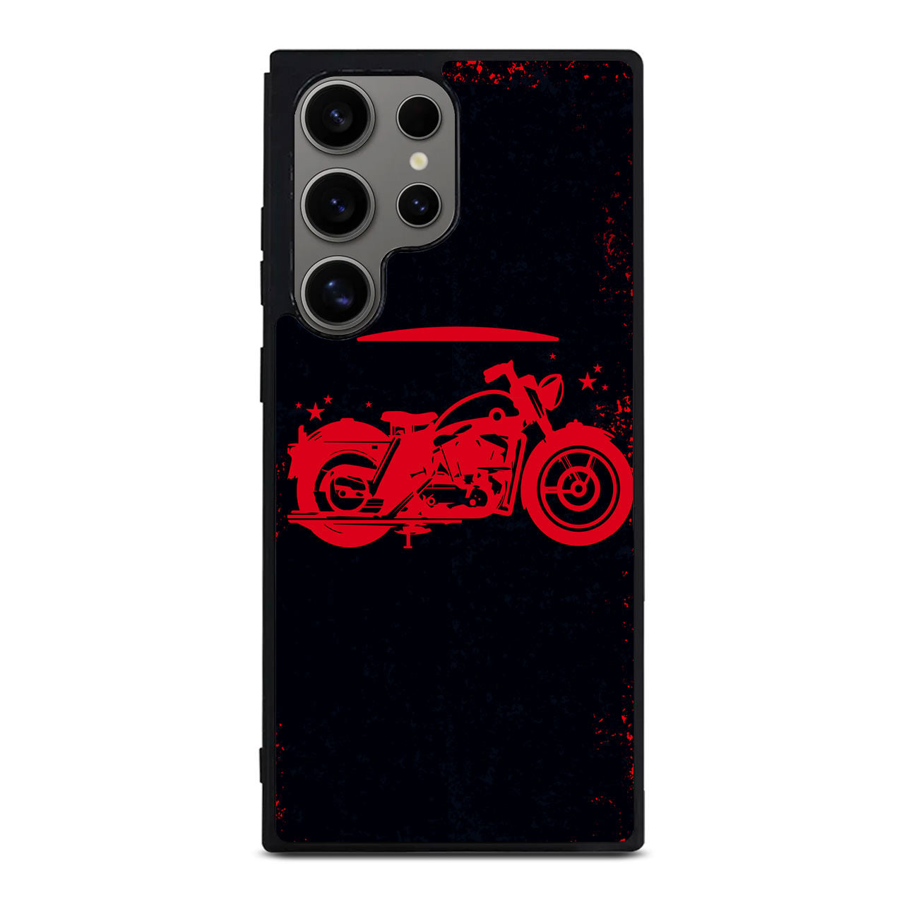 Motorcycle Red Art Samsung Galaxy S24 Ultra Case