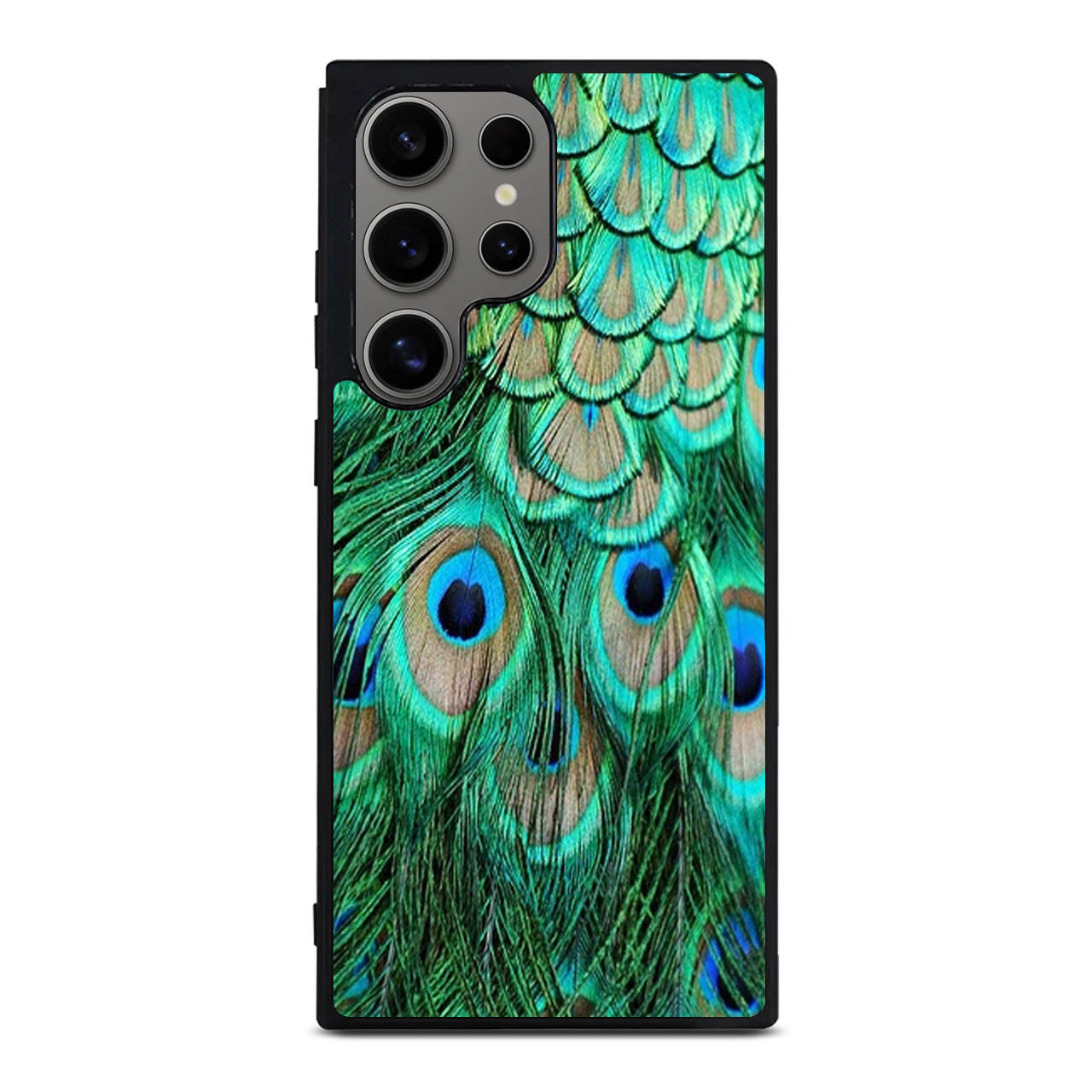 Peacock Feather Samsung Galaxy S24 Ultra Case