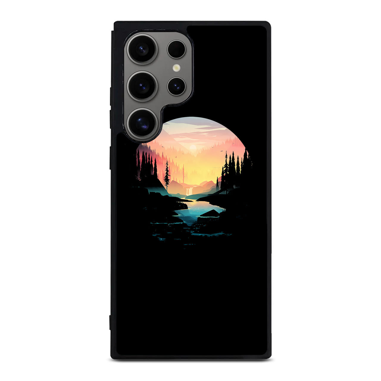 River Path at Dusk Samsung Galaxy S24 Ultra Case