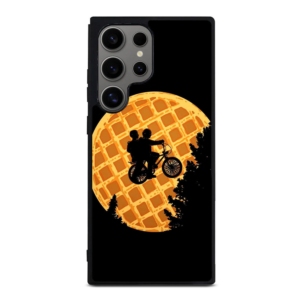 Waffle Moon Stranger Things Samsung Galaxy S24 Ultra Case