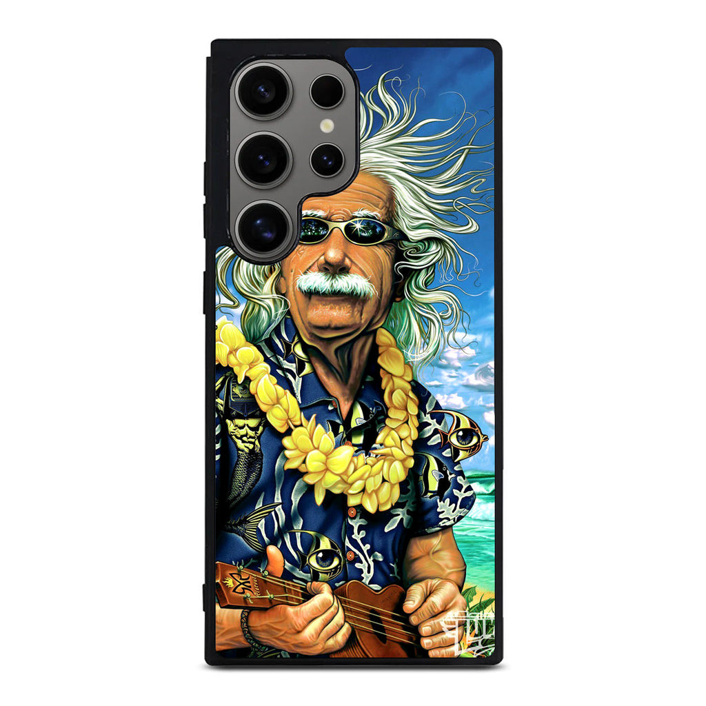 Albert Enstein On Vacation Samsung Galaxy S24 Ultra Case