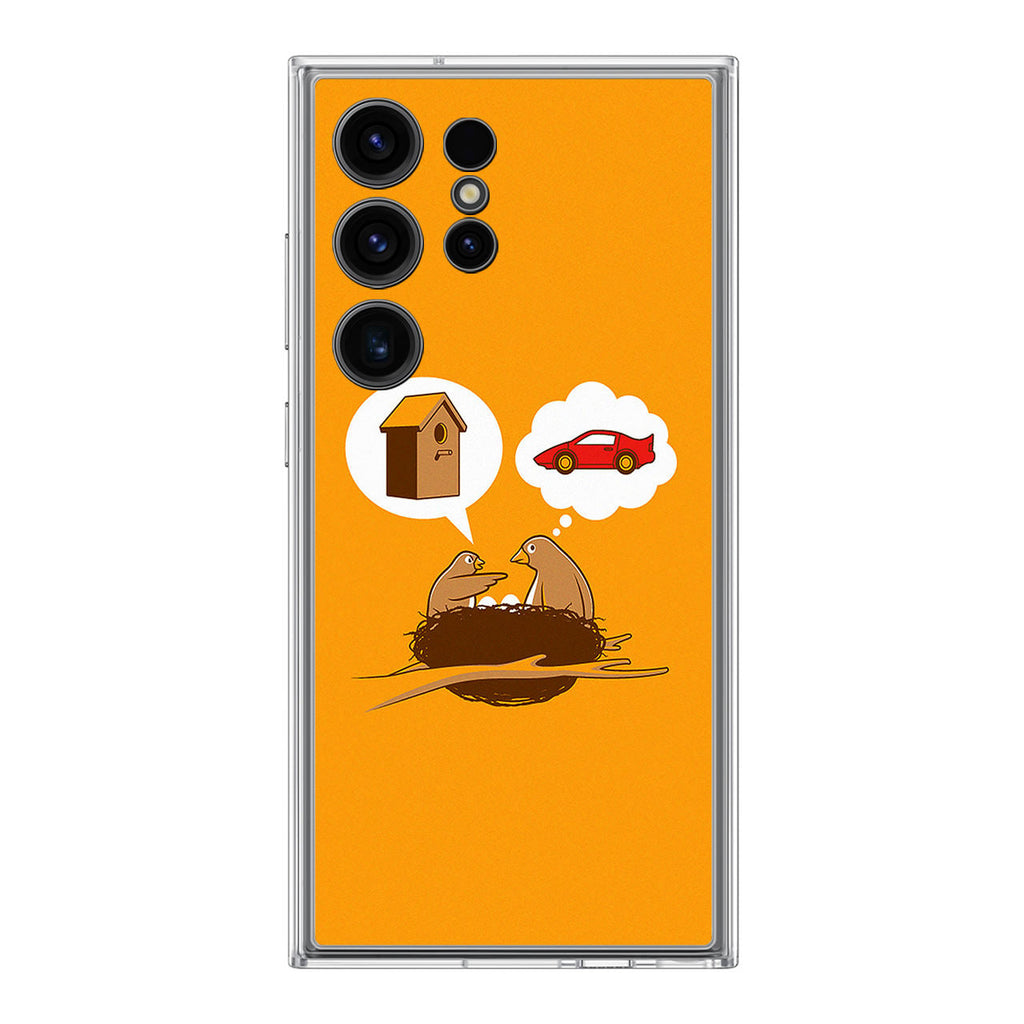 Bird Life Priorities Samsung Galaxy S24 Ultra Case