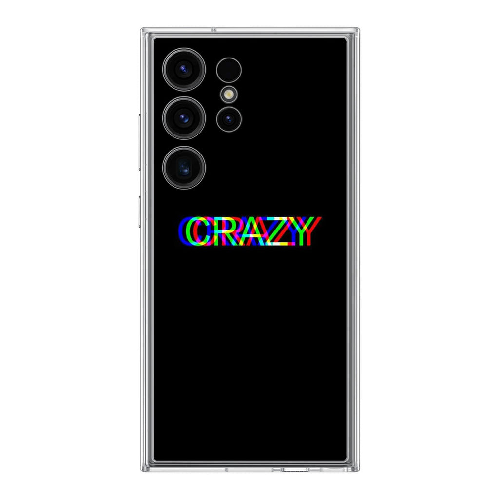 Glitch Crazy Samsung Galaxy S24 Ultra Case