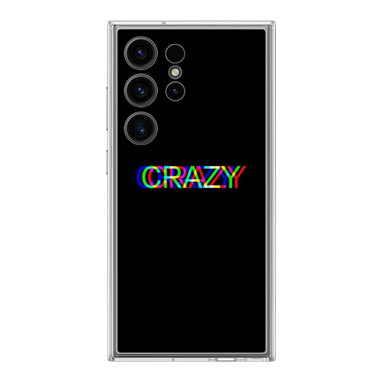Glitch Crazy Samsung Galaxy S24 Ultra Case
