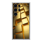 Golden Cubes Samsung Galaxy S24 Ultra Case